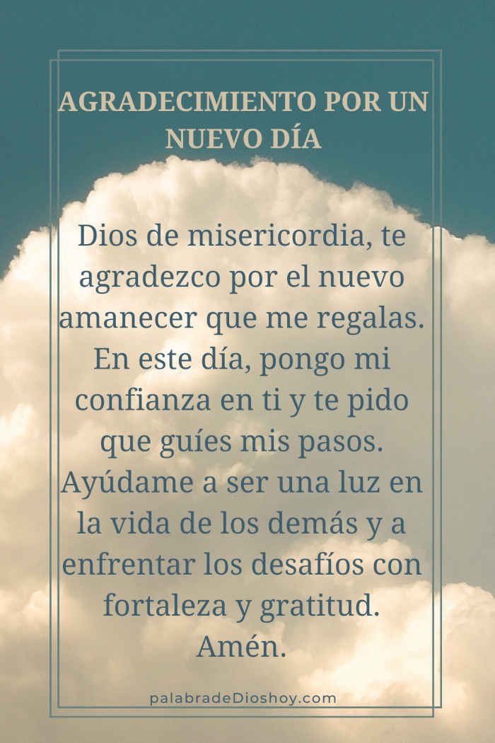 Oración de la mañana corta: 50 oraciones bonitas y cortas