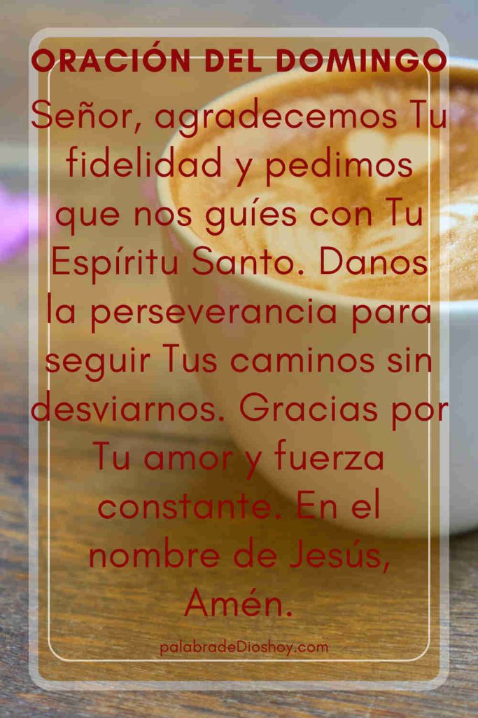 Oracion del domingo