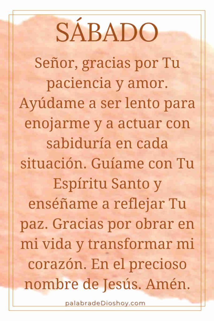 Oración del día de hoy sábado 1 de febrero de 2025 4 Oracion sabado 1 de febrero