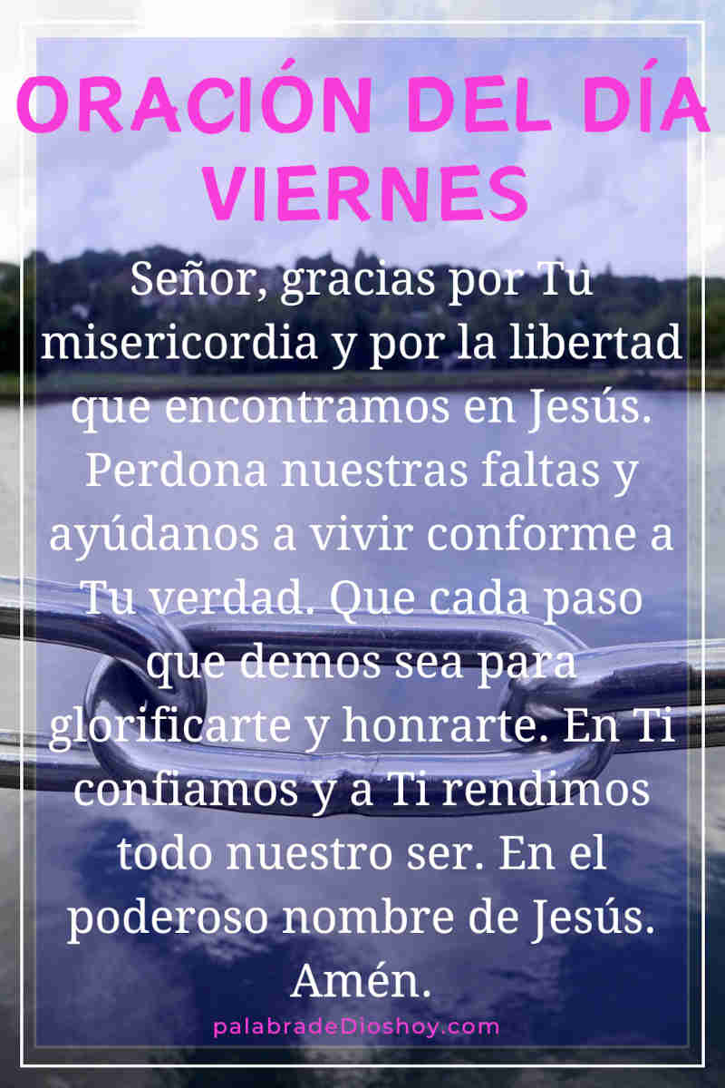Oracion del dia viernes 31 de enero