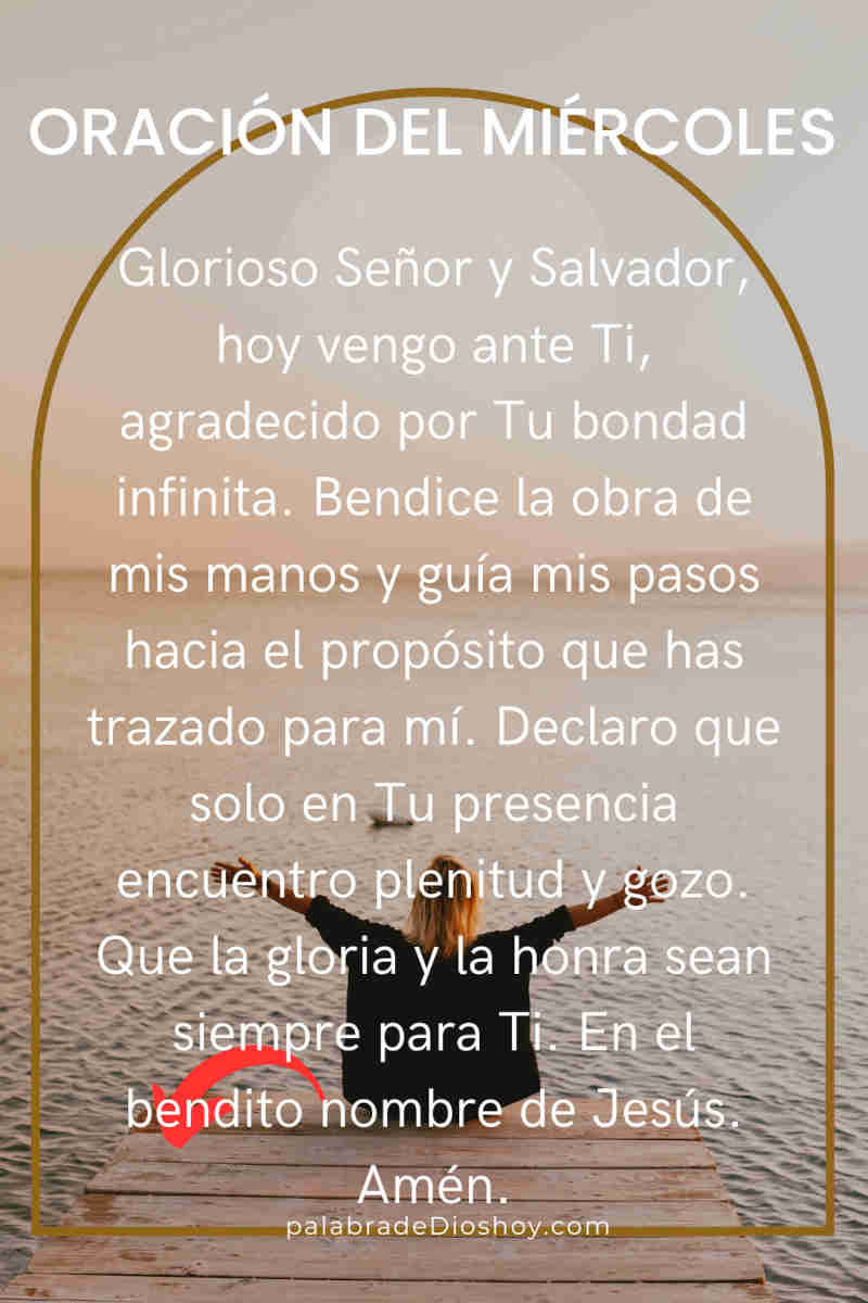 Oración del miércoles 12 de febrero