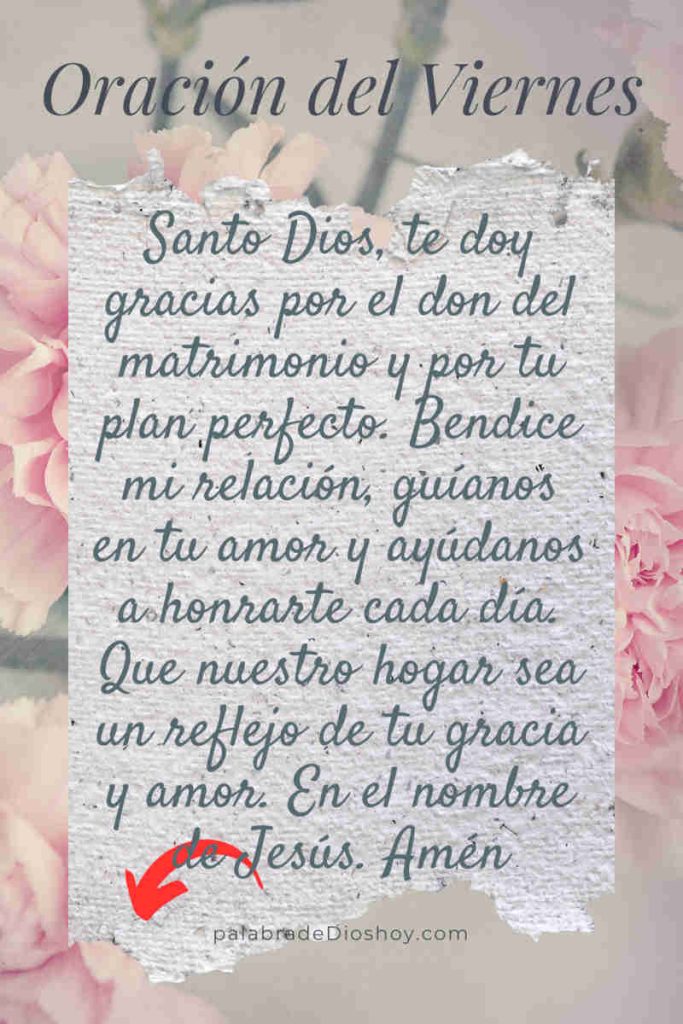 Oración del viernes 14 de febrero