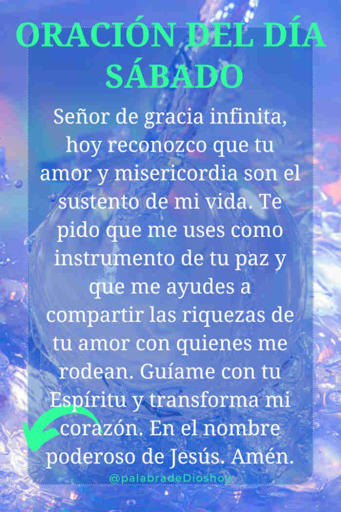 Oración del día de hoy sábado 22 de febrero de 2025 1 Oración del día sábado 22 de febrero
