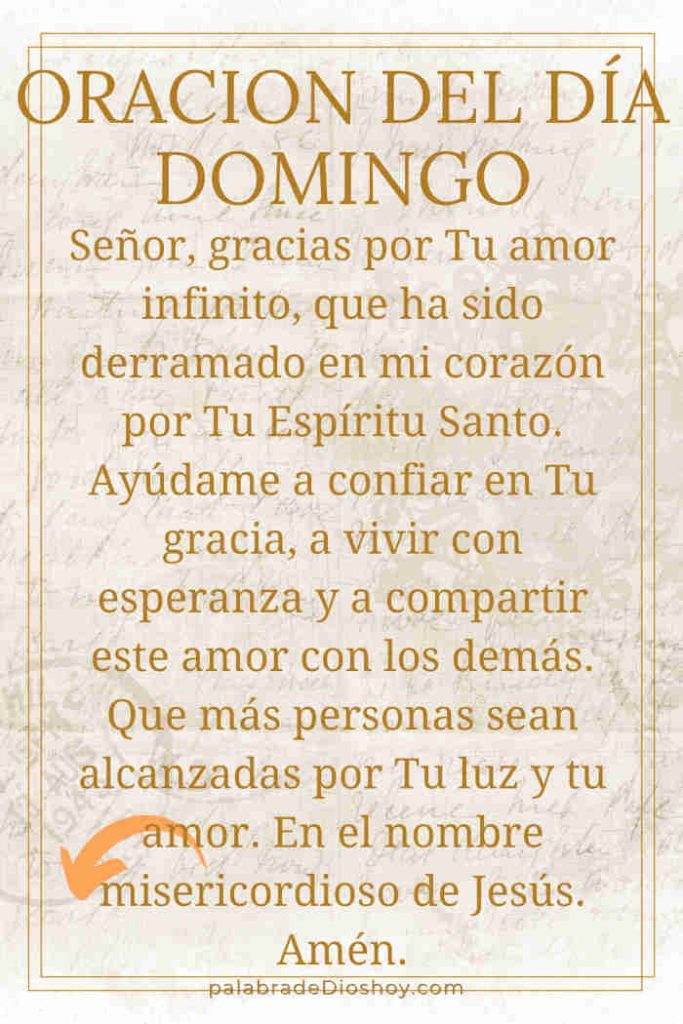 Oración del día de hoy domingo 23 de febrero de 2025 2 Oración del día domingo 23 de febrero