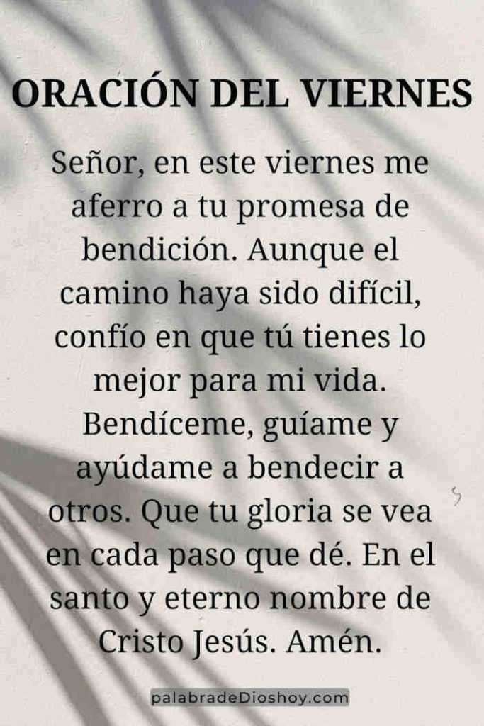 Oración cristiana del viernes sobre la bendición de Dios basada en Job 42:12, con enfoque en restauración, fe y gratitud.
