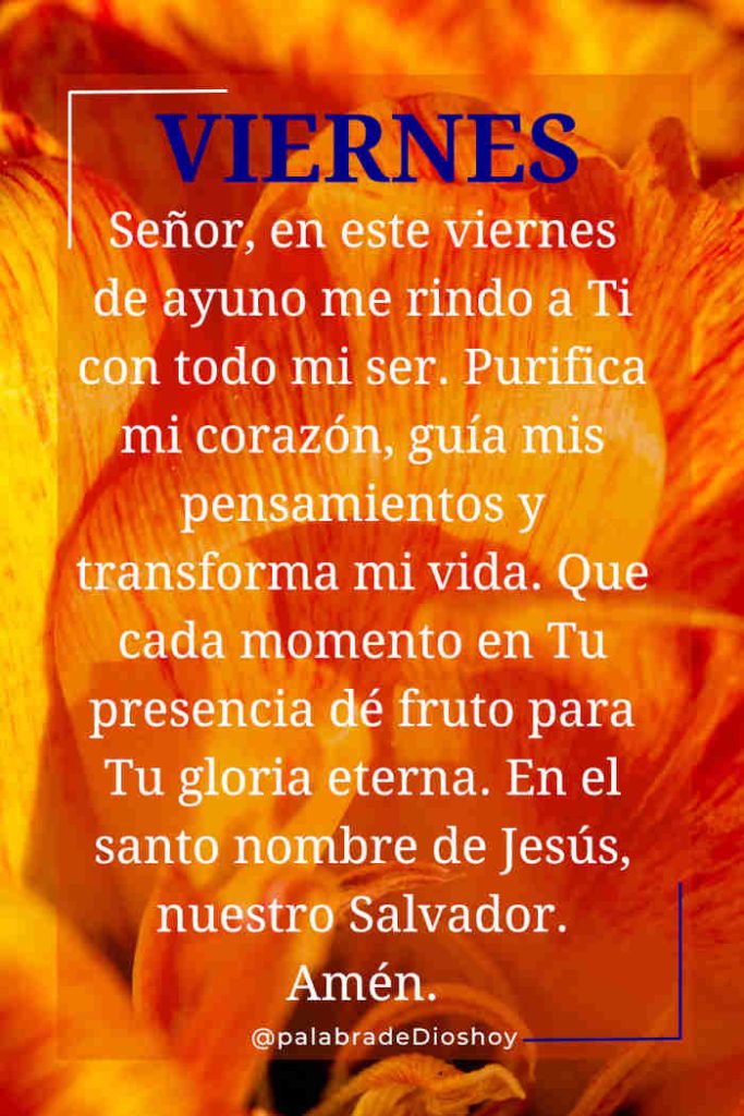 Oración cristiana del viernes sobre el ayuno y la guía del Espíritu Santo basada en Hechos 13:2