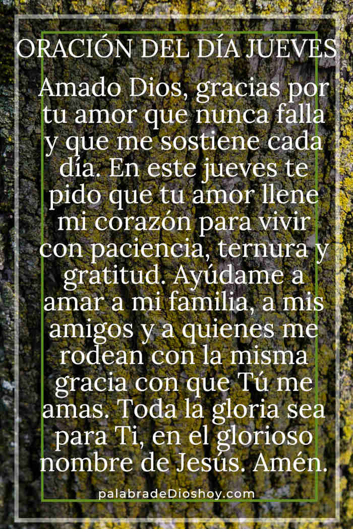 Oración cristiana sobre el amor basada en 1 Corintios 8:1 para el jueves 21 de agosto de 2025
