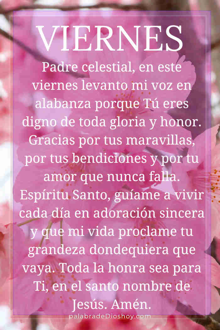 Oración del día de hoy viernes 22 de agosto de 2025 1 Oración cristiana de alabanza inspirada en Isaías 12:5 para el viernes 22 de agosto de 2025