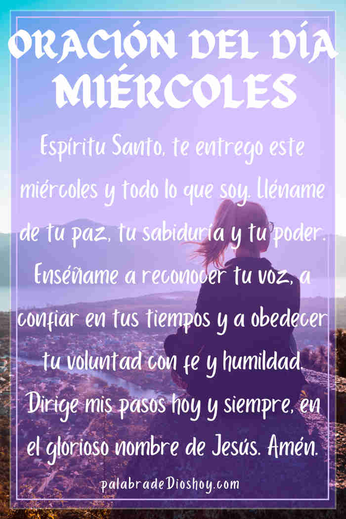 Oración diaria con versículo bíblico e imagen | oración del día (2025) 14 Oración al Espíritu Santo inspirada en Mateo 12:31 para el miércoles 22 de octubre de 2025