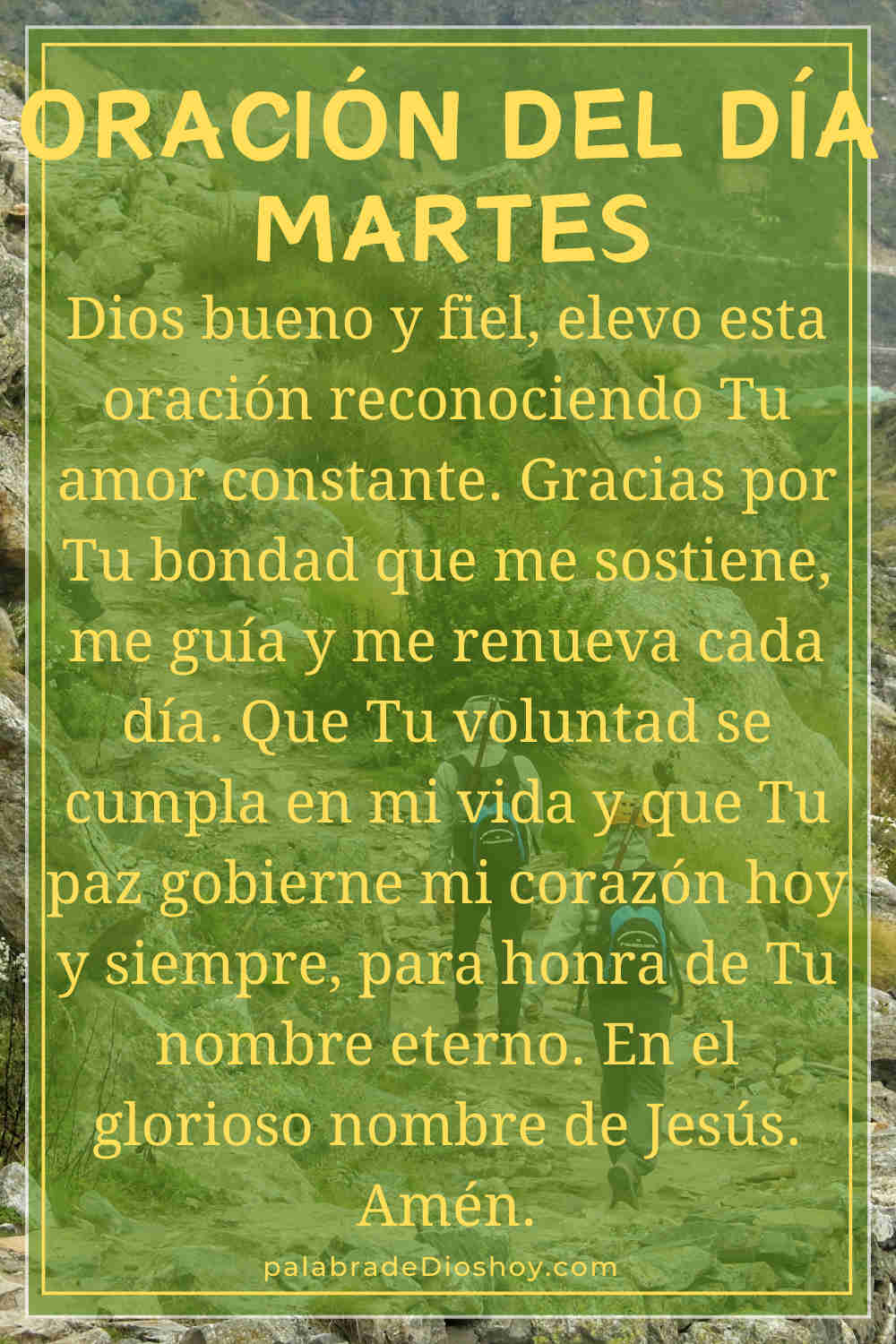 Oración cristiana sobre la bondad de Dios para el martes 20 de enero de 2026 basada en Salmos 100:4-5