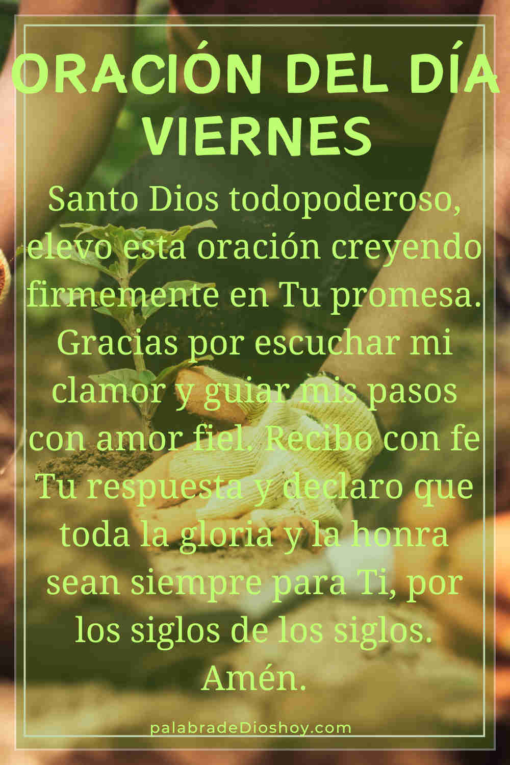 Oración cristiana sobre el poder de la oración para el viernes 23 de enero de 2026 basada en Mateo 21:22