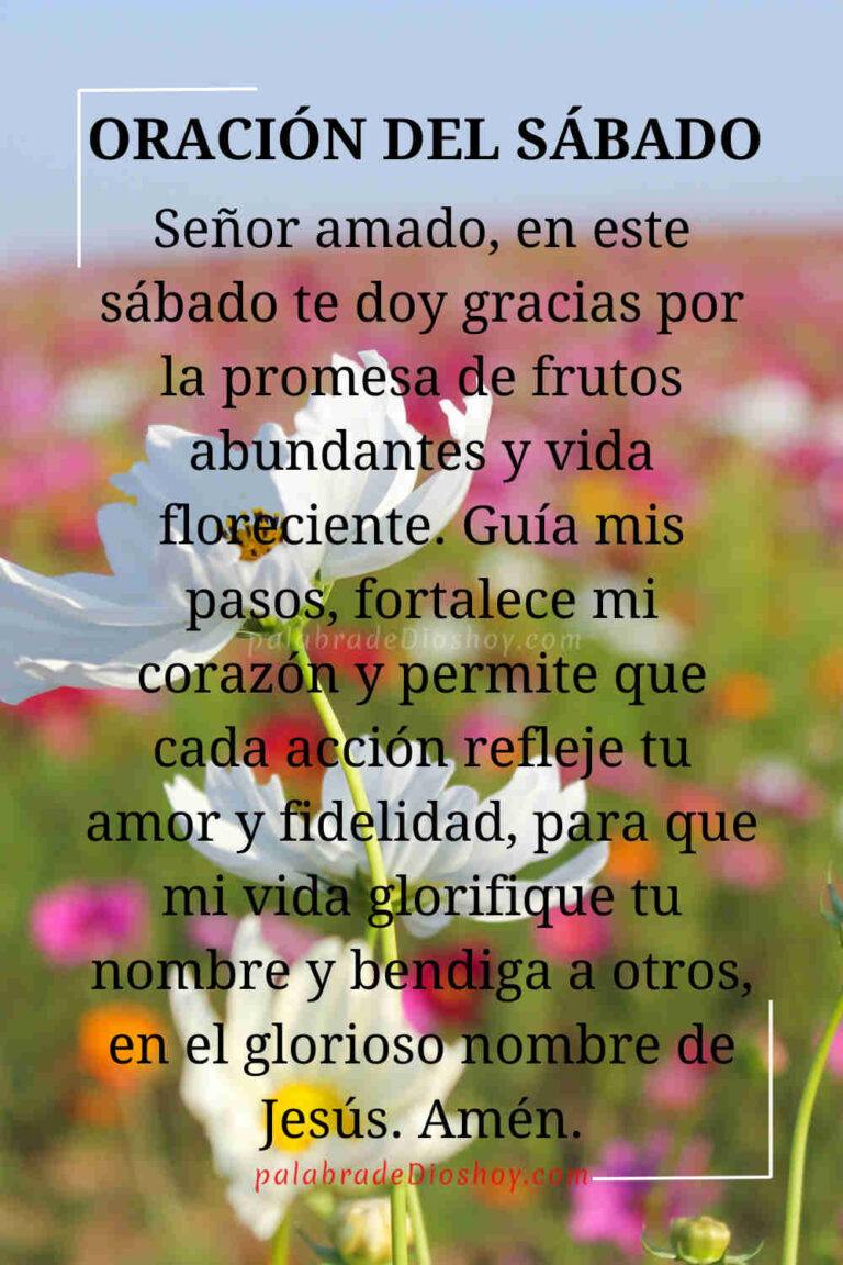 Oración cristiana del sábado 21 de febrero de 2026 sobre frutos espirituales basada en Salmos 92:12-14.