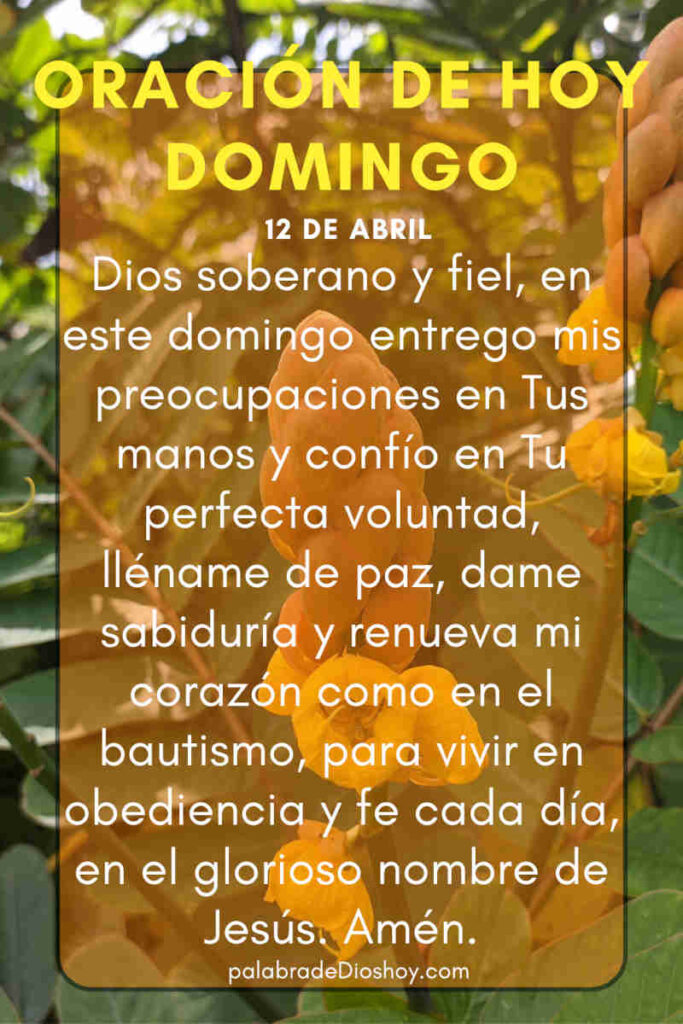 Oración cristiana sobre el bautismo y renovación basada en Lucas 3:21 para el domingo