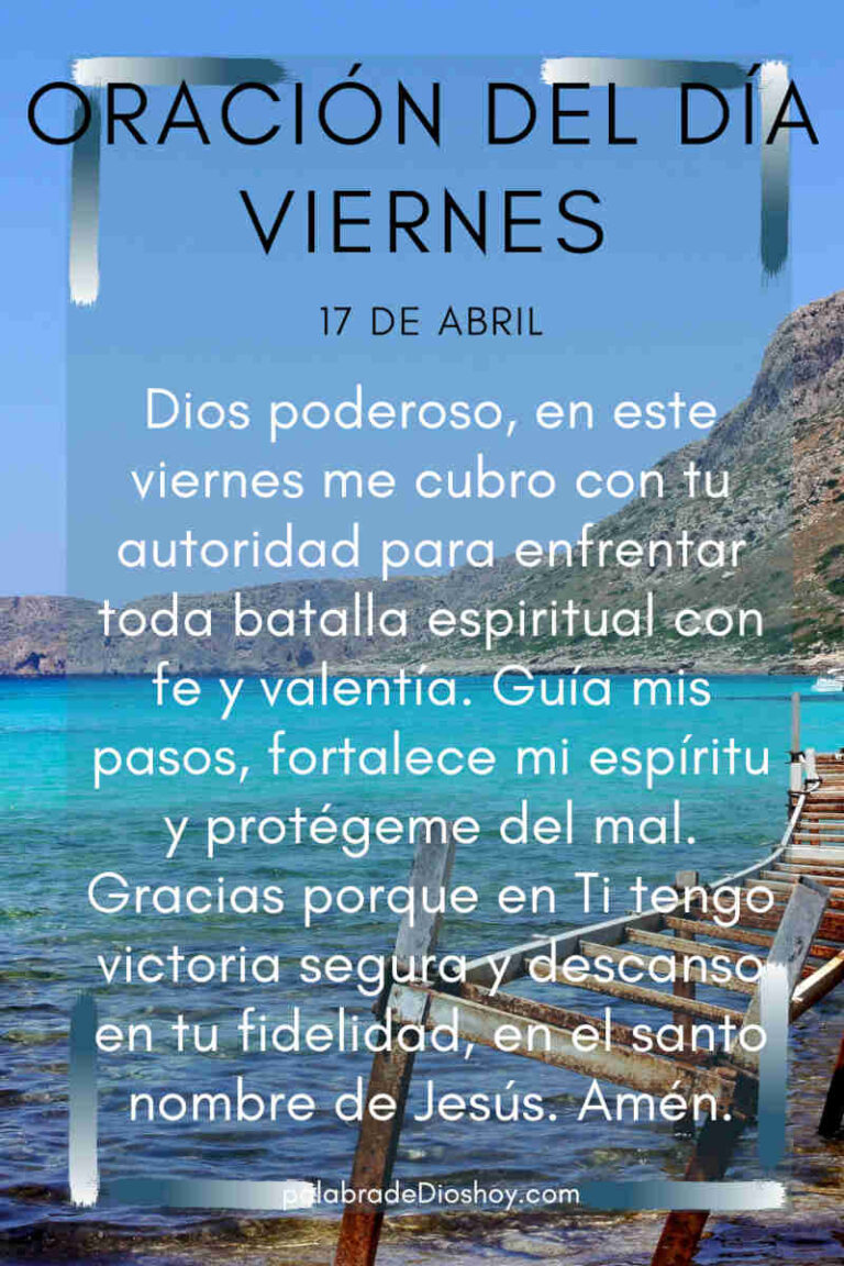 Oración cristiana sobre la guerra espiritual basada en Efesios 6:12 para el viernes
