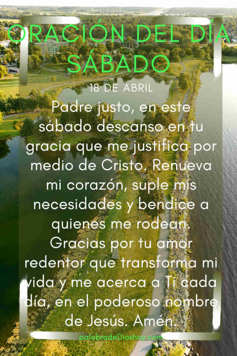 Oración cristiana sobre la justificación basada en Romanos 3:24-26 para el sábado