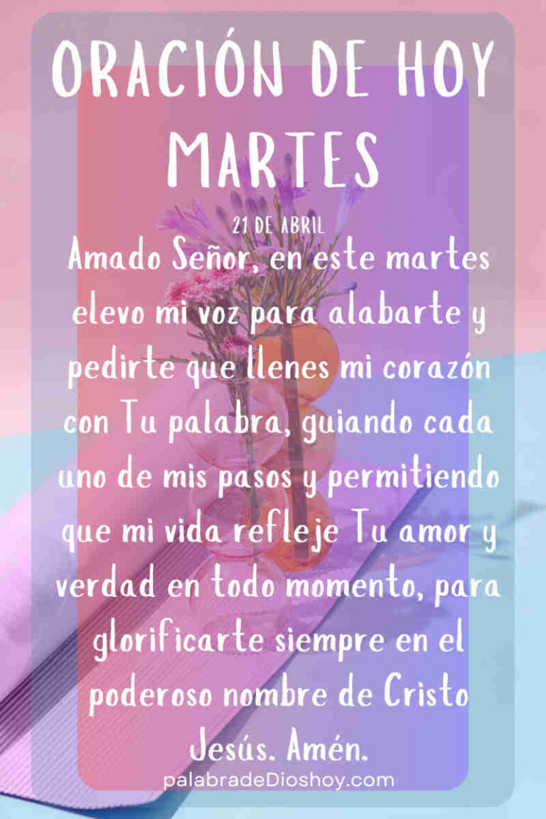 Oración cristiana de alabanza para el martes basada en Colosenses 3:16.