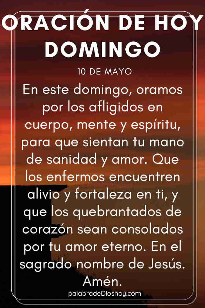 Oración cristiana por sanidad basada en Isaías 57:18 para el domingo 10 de mayo de 2026