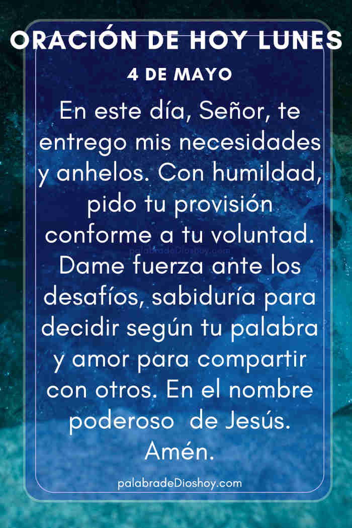 Oración cristiana sobre la libertad basada en Lucas 4:18 para el lunes 4 de mayo de 2026