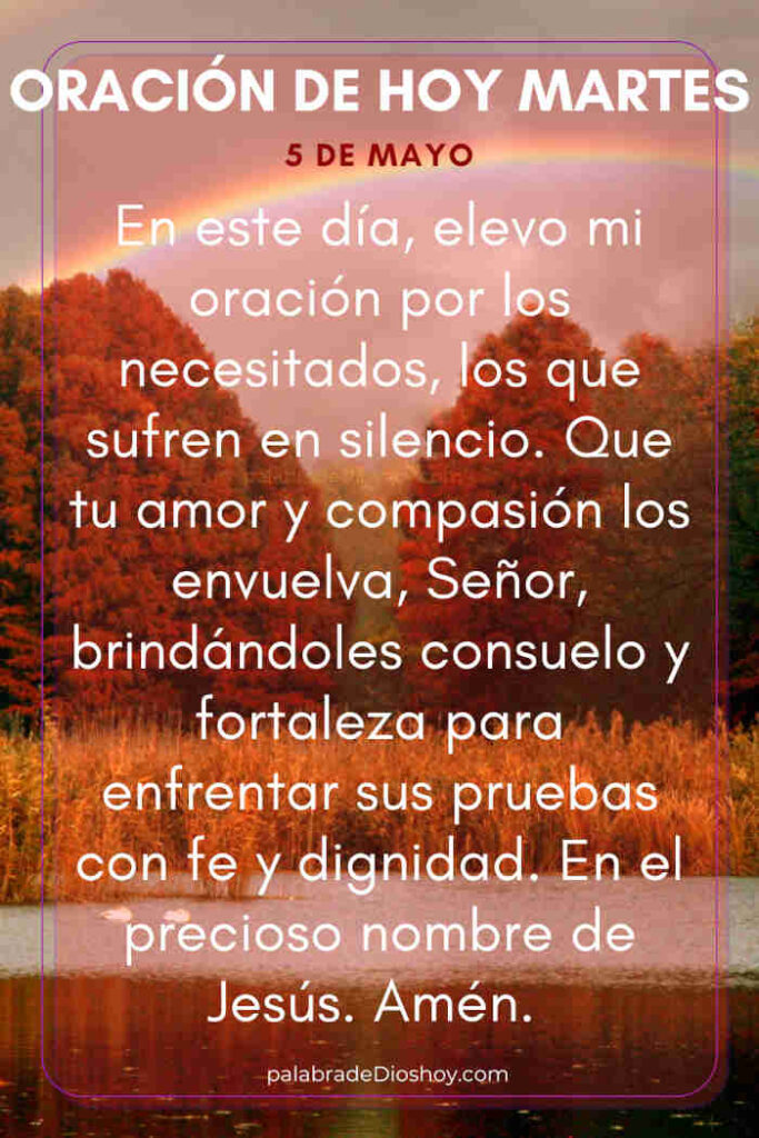 Oración cristiana para controlar el enojo basada en Salmos 37:8 para el martes 5 de mayo de 2026