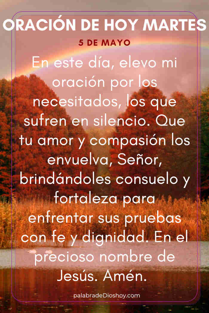 Oración cristiana para controlar el enojo basada en Salmos 37:8 para el martes 5 de mayo de 2026