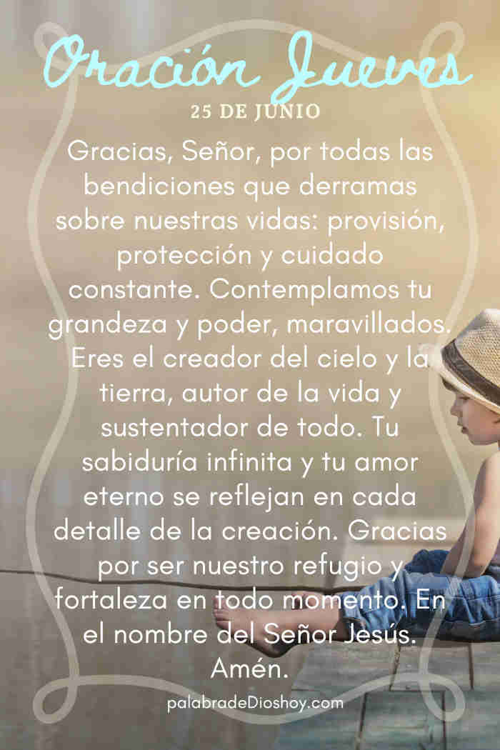 Oración cristiana por la amistad para el jueves 25 de junio basada en 1 Samuel 18:1.