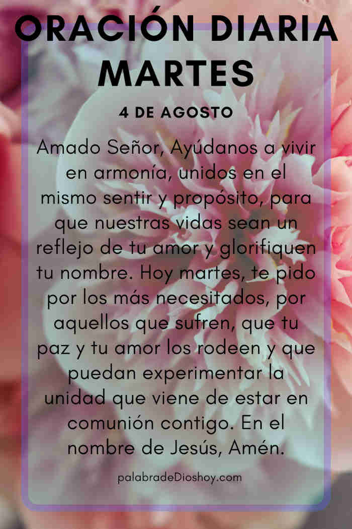 Versículo de Romanos 15:5-6 sobre la unidad entre los creyentes para el martes.