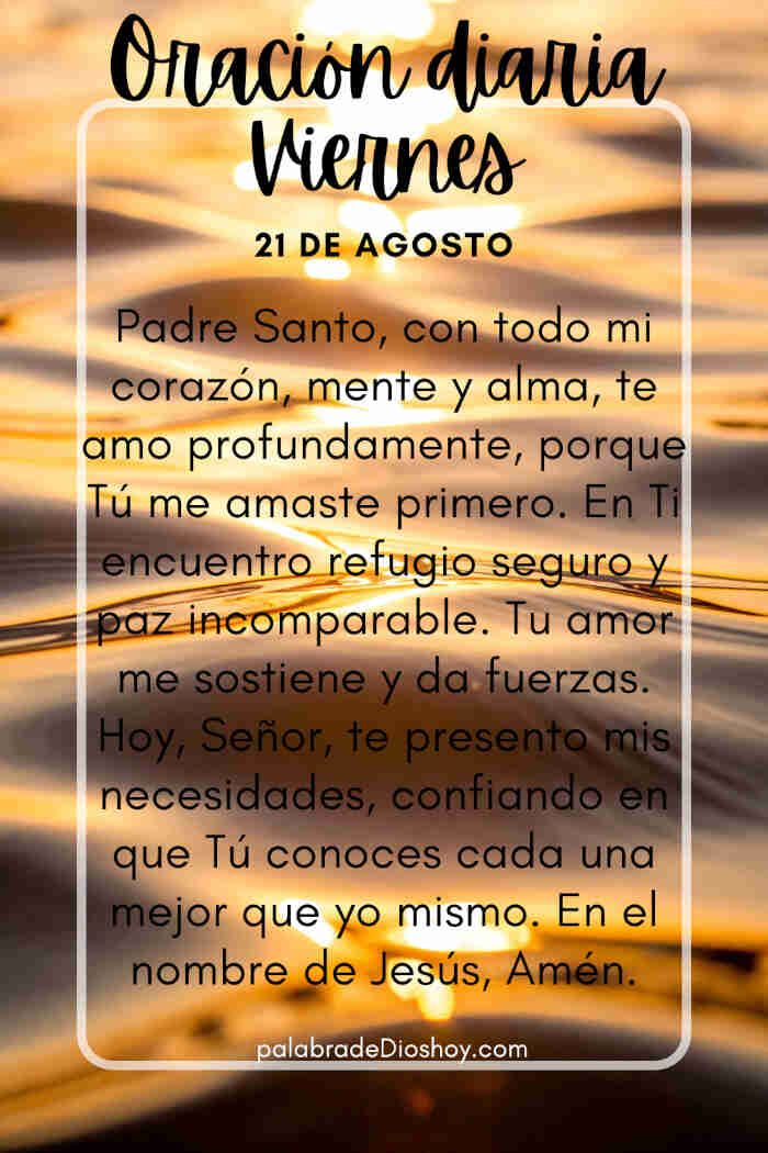 Oración de humildad basada en 2 Crónicas 7:14 Viernes 21 de agosto