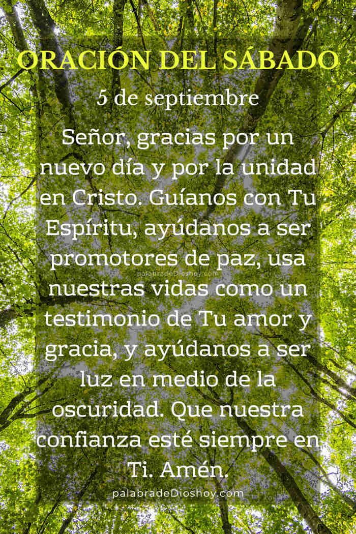 Oración por la unidad basada en Efesios 2:13-16